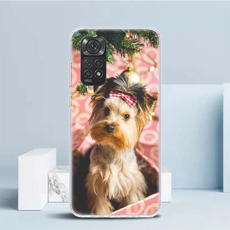 Yorkshire Terrier Dog Puppy Cover for Xiaomi Redmi Note 15 14 13 12 Pro Plus Phone Case 14S 11S 11T 11E 10S 10 4G Pattern Shell
