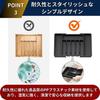 RekiLife Cutlery Expandable Storage Drawer Divider Kitchen Tray Case, (Gray)