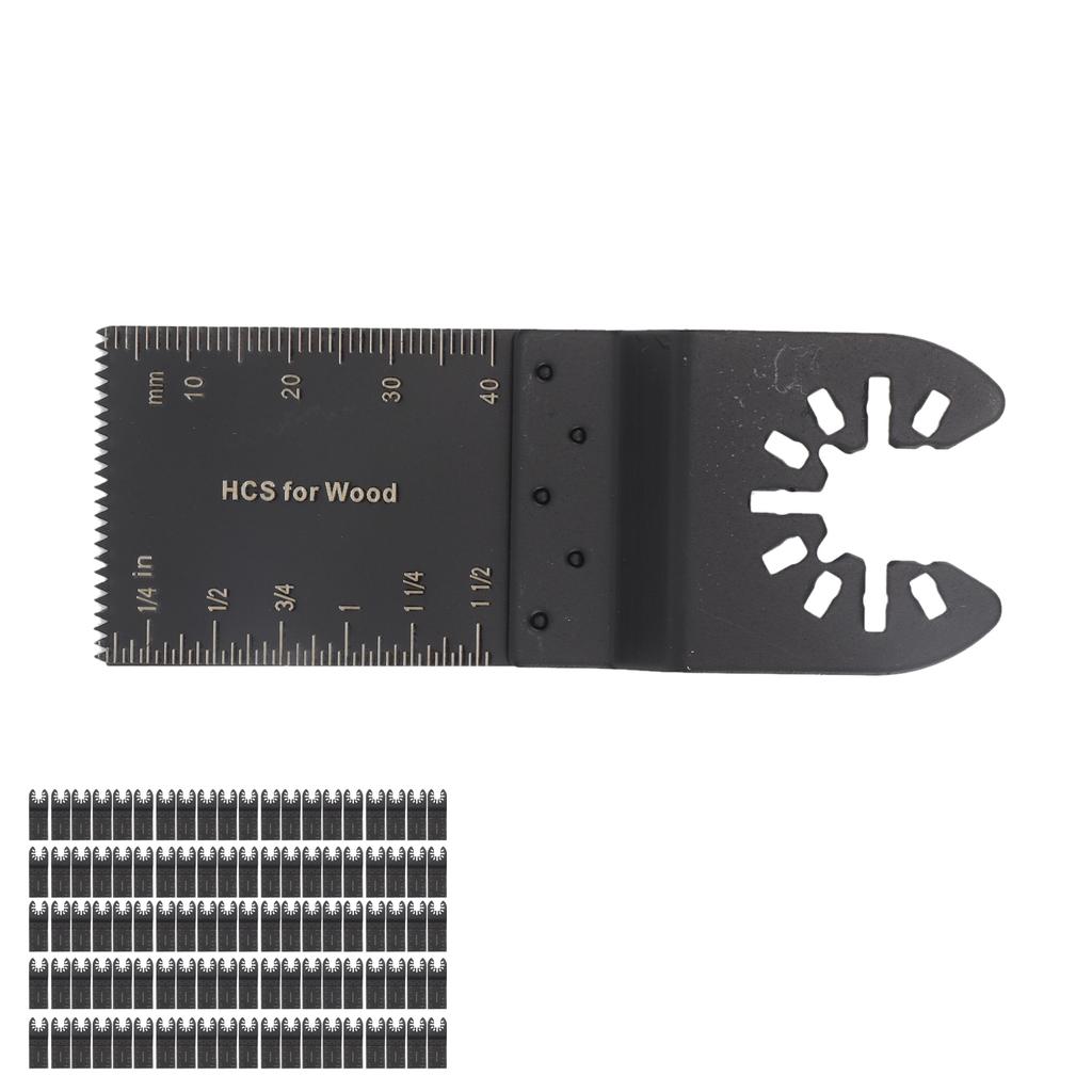 100 шт. осциллирующий инструмент лезвие 34 мм ширина зуба профессиональный универсальный высокоуглеродистая сталь мультитул