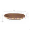 Cat Scratcher Pad Scratching Board Protect Furniture Exercise Lounge Bed Oval