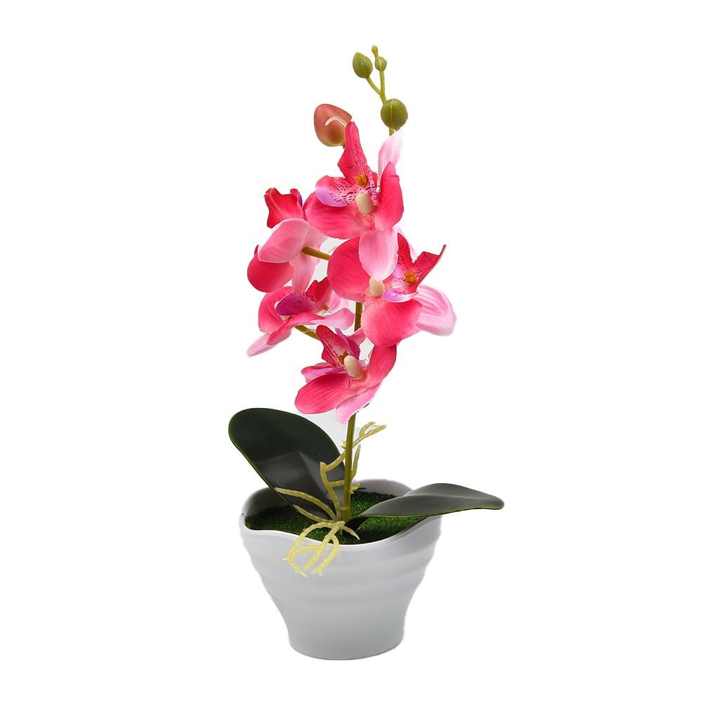 Искусственный цветочный сад, пластиковый стол, центральные аксессуары, пять головок