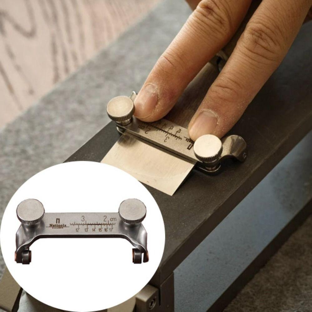 High Quality Honing Guide Tool Fixed Angle Sharpening Holder Cutter Skiving Tool  Leathercraft