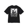 Uniqlo X Pokémon Коллаборация SS23 Принт Силуэта Спины Футболка с коротким рукавом Унисекс Топы Черный 462032-09