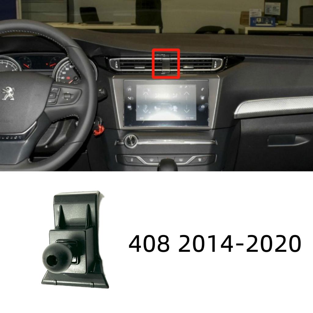 For Peugeot 408 3008 4008 5008 308 508 Special Mobile Phone Holder Bracket Base Dedicated Phone Stand Mount Air outlet Accessory
