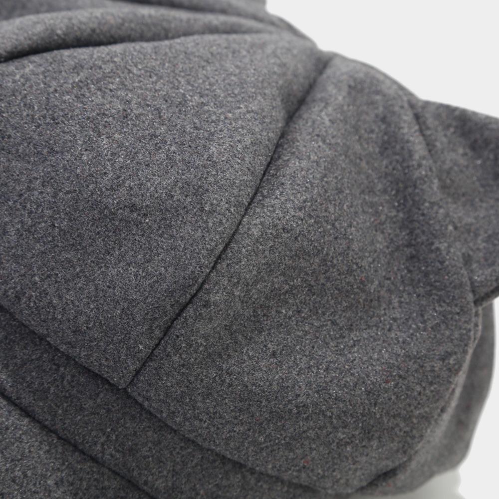 Warmer Beret Hat Short Eaves Duck Tongue Cap Autumn Winter Hat Octagonal Cap  Women Ladies Girl