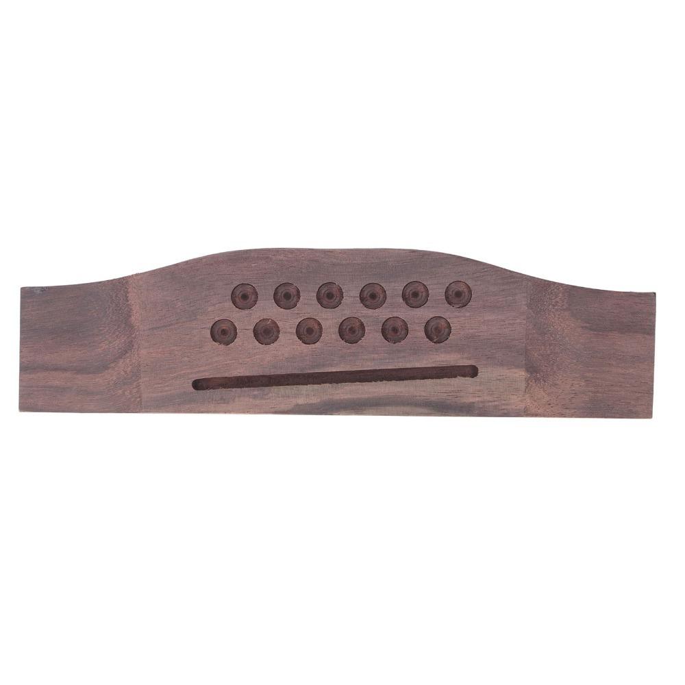 Rosewood Acoustic Guitar Bridge Wood Color Guitar Parts 12 String Acoustic Guitars