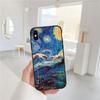 AQ98 Starry Night Van Gogh Painting Soft Shell Phone Case for Redmi Note 13 14 Pro+ Plus A3 A3X 13X 13C 13R 14S 14C 14R