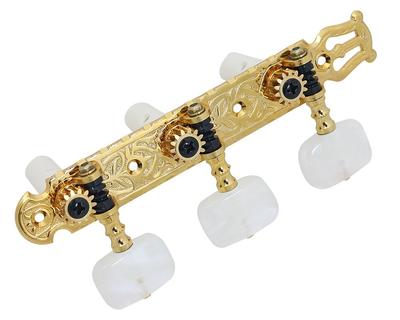 Колки GOTOH для классической гитары, кнопка 1W, золотые (35G16001WX) 35G1600-1W