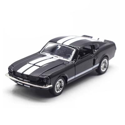 1:32 сплава Ford Mustang классическая модель автомобиля детская игрушечная машина модель автомобиля Back Force можно открыть
