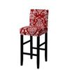 Stretch Bar Stool Covers for Counter Height Chairs Kitchen Dining Room Cafe Furniture Protection Slipcovers