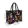 Floral Printed Tote Bag Large Capacity Shoulder Handbag for Daily Use