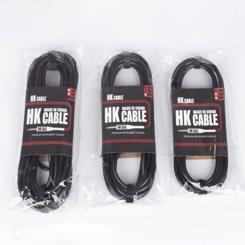 Гитарный кабель Гитарные аксессуары Кабель для клавишных инструментов 6,35 мм Профессиональный гитарный кабель Кабель для электроинструмента Инструментальный кабель