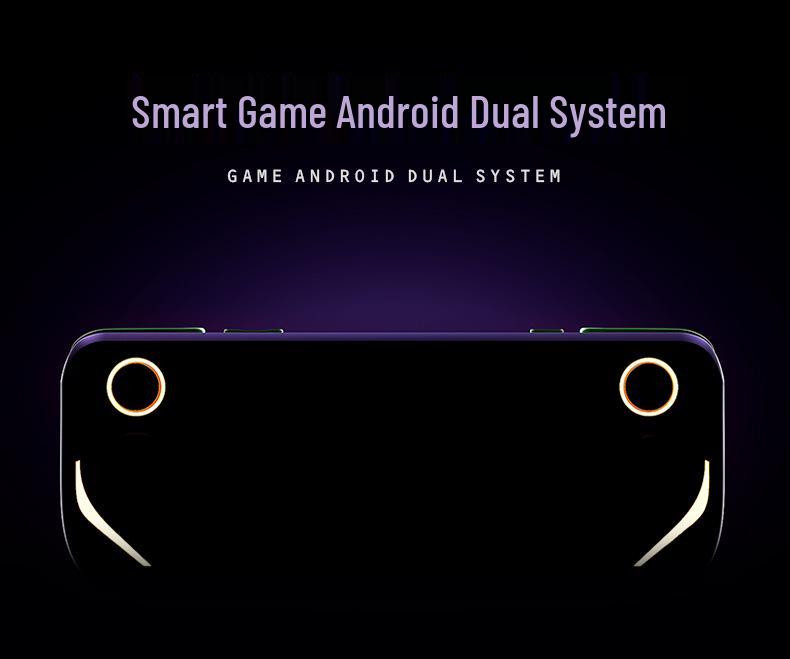 Портативная игровая консоль E6Plus 5" Сенсорный HD экран, RK3566, Двойная система, Поддержка WiFi и трансляции экрана