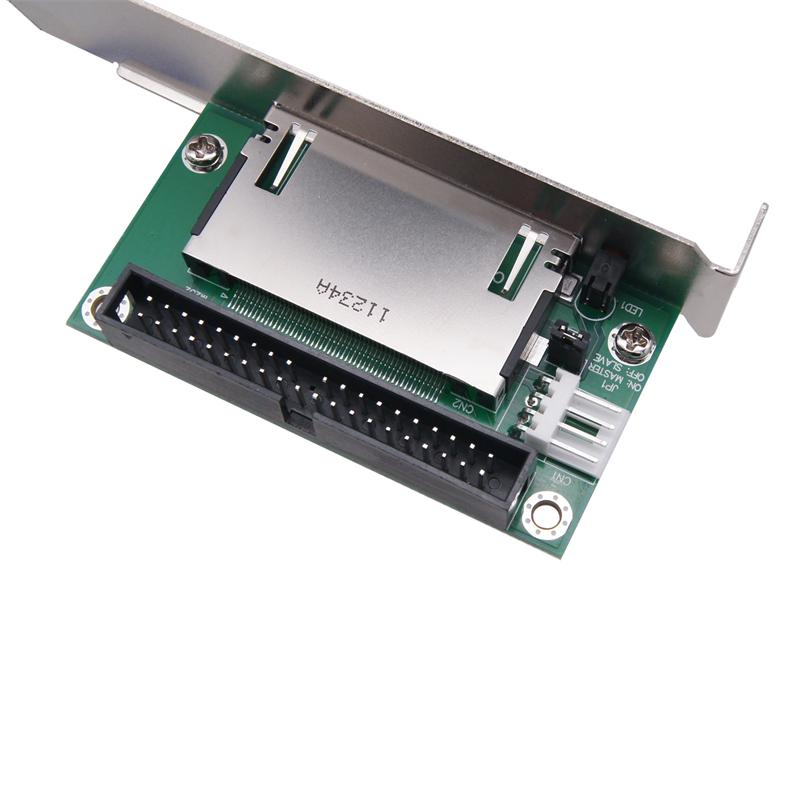 Дополнительные карты 39/40-контактная карта CF Compact Flash на 3,5-дюймовый IDE-преобразователь Адаптер Райзер PCI-планка Задняя панель CF на IDE Плата расширения