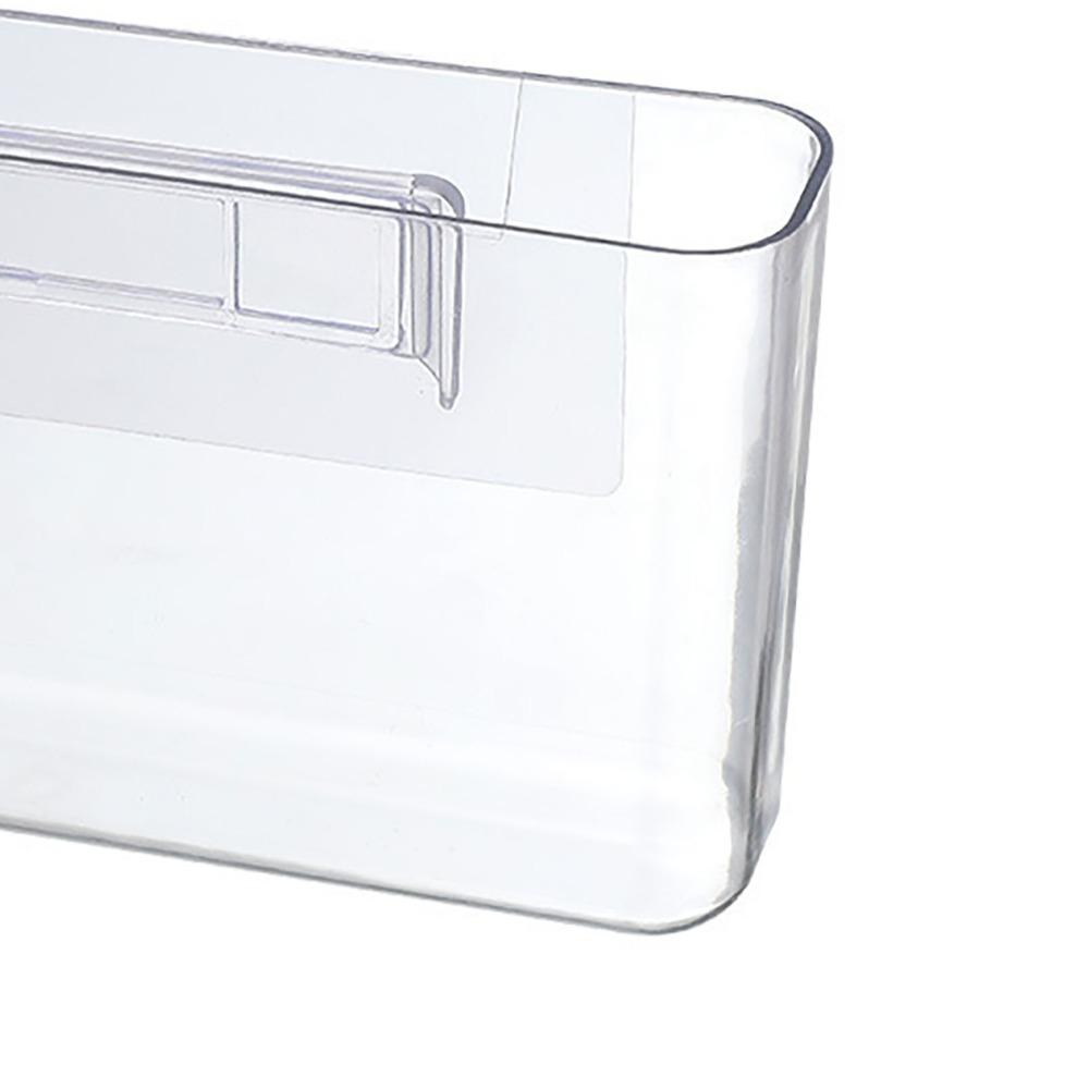 Plastic Wall Remote Holder Transparent Wall Mounted Organizer Wall Phone Holder  Bedroom
