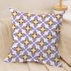 Abstract Houndstooth Pattern Cushion Cover Pillowcase Ultra Soft Skin Friendly Fabric Cloud Like Comfort  Concealed Zipper