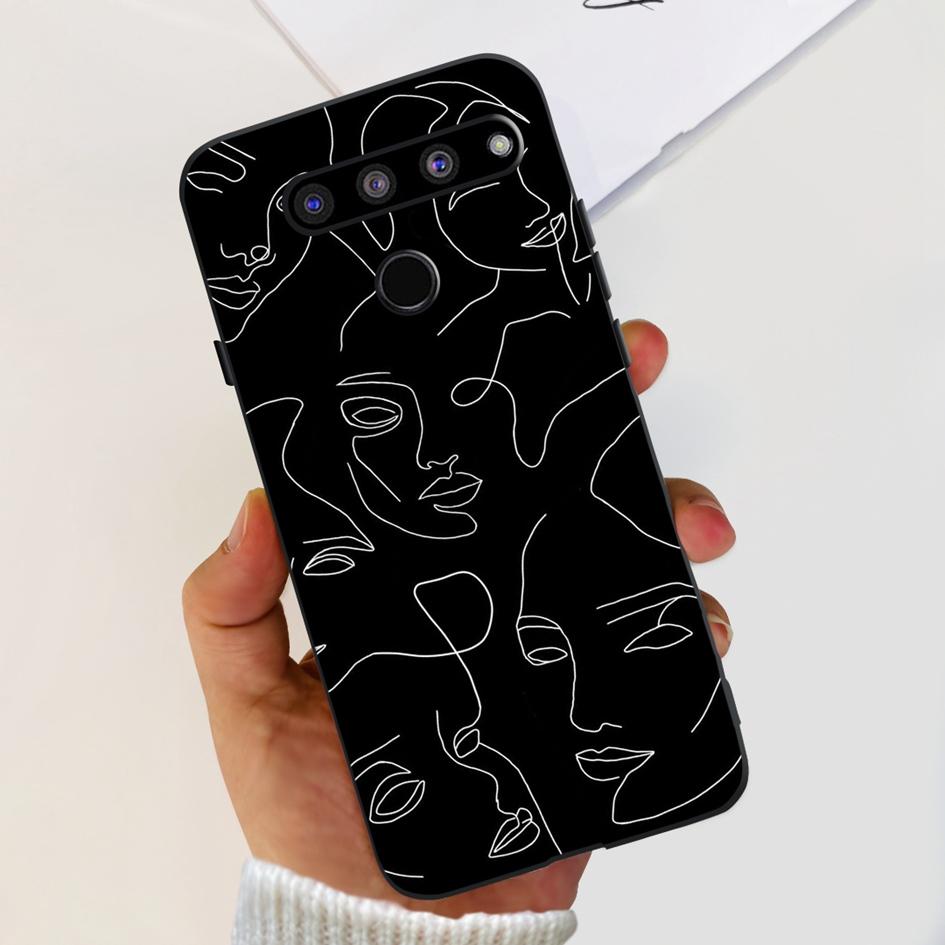 Чехол-крышка для LG V35 ThinQ Для LG V40 V50 V50S ThinQ Ударопрочные силиконовые чехлы Модный Цветочный Мягкий Funda Для LGV50 ThinQ Бампер