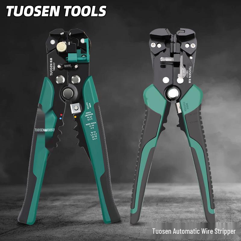 Tuosen Multifunctional Electrician's Wire Stripping and Crimping Pliers