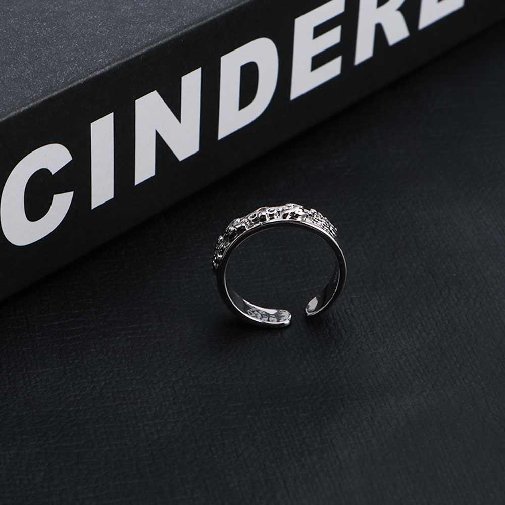 Удача Привлечение Богатства Для Женщин Серебряный Открытый Палец Кольцо Мужское Кольцо Фэн-Шуй Модные Украшения