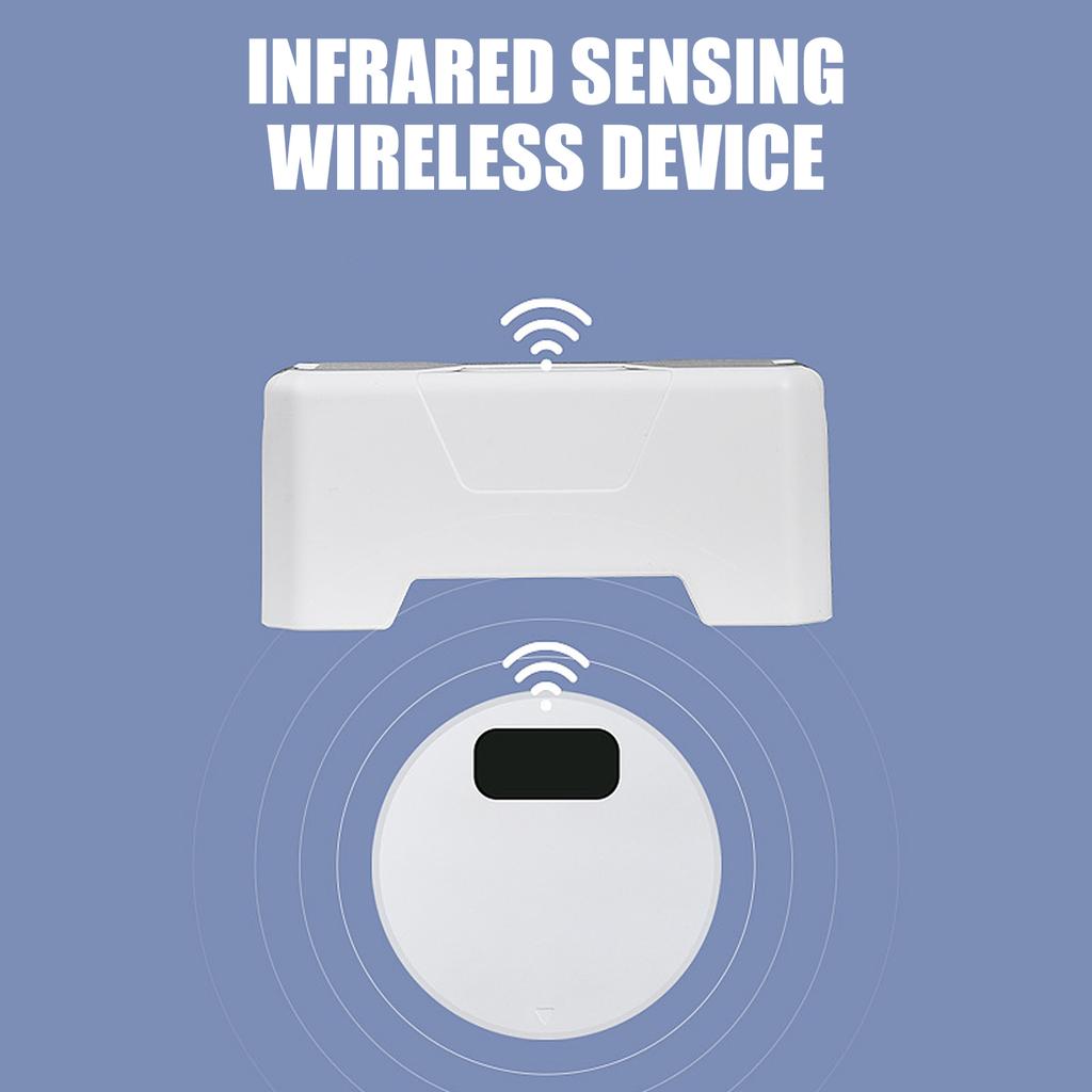 Автоматический инфракрасный индукционный смыв для унитаза Внешняя инфракрасная кнопка смыва для унитаза для легкой установки и экономии воды