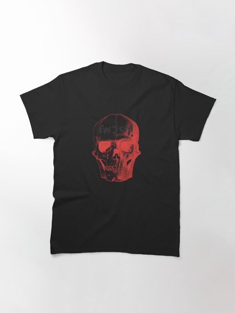 DM Memento Mori Black-Red Skull Classic T-Shirt