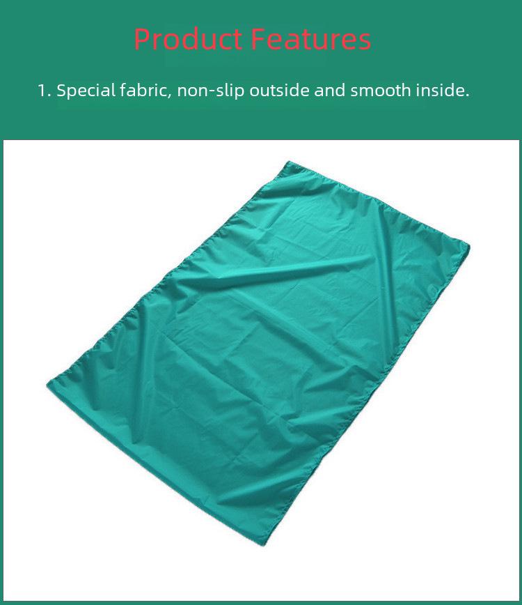 Adjustable Sliding Cloth Sheet: Effortlessly Assist Bedridden Elderly with Transfers and Movements.