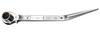 TOP Stainless Steel Ratchet Curved Stainless Made in Japan Wrench, Type, for () Use, Steel, Japan, 17x21mm, SRM-17x21BT, Tsubame-Sanjo,