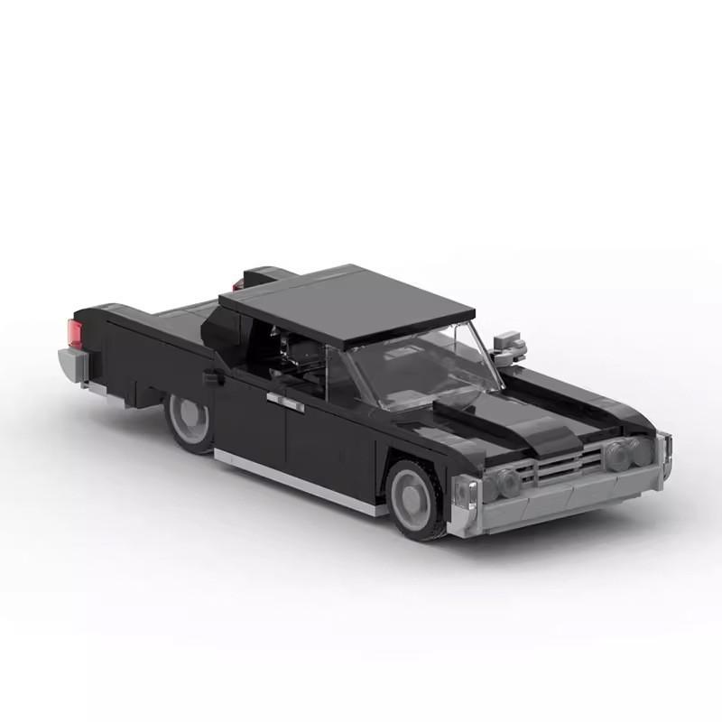 Technical Car 1965 Lincoln Continental From The Matrix Speed Champions Vehicles Building Blocks Kid Toys Gift