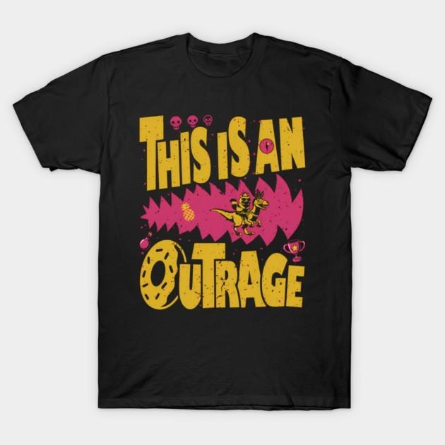 This Is An Outrage Dungeon Crawler Carl Meme - Dungeon Crawler Carl Meme - T-Shi