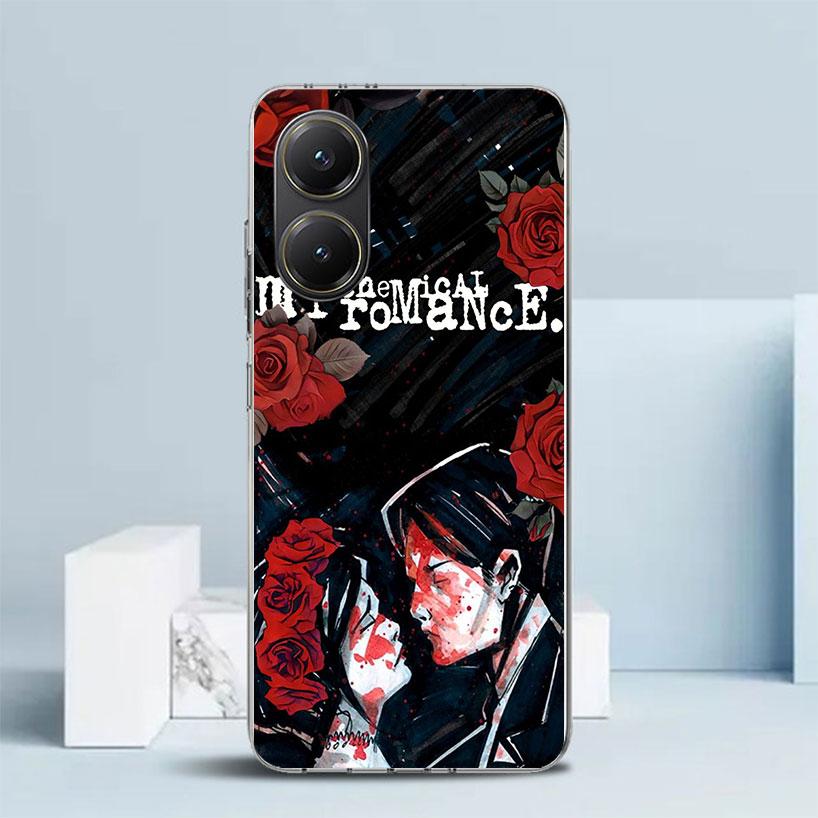 My Chemical Romance MCR Мягкий чехол для Xiaomi Poco F7 Ultra X7 X6 X5 Pro M7 Чехол для телефона Redmi 15 15C 13 13C 12 12C 10 10C Печать S