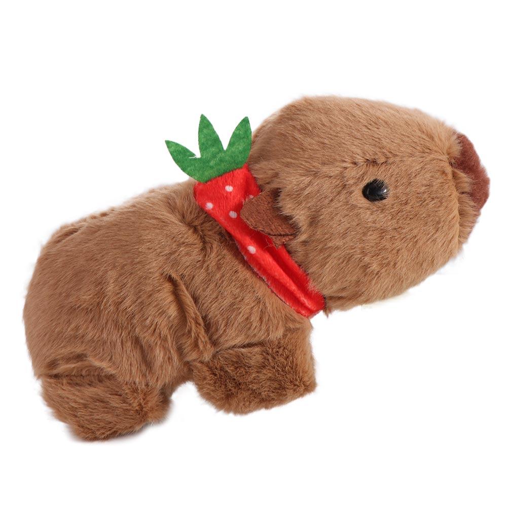 Stuffed Animals Capybara Plush Papa Circle Brown Lovely Capybara Wrist Circle Hand Ring