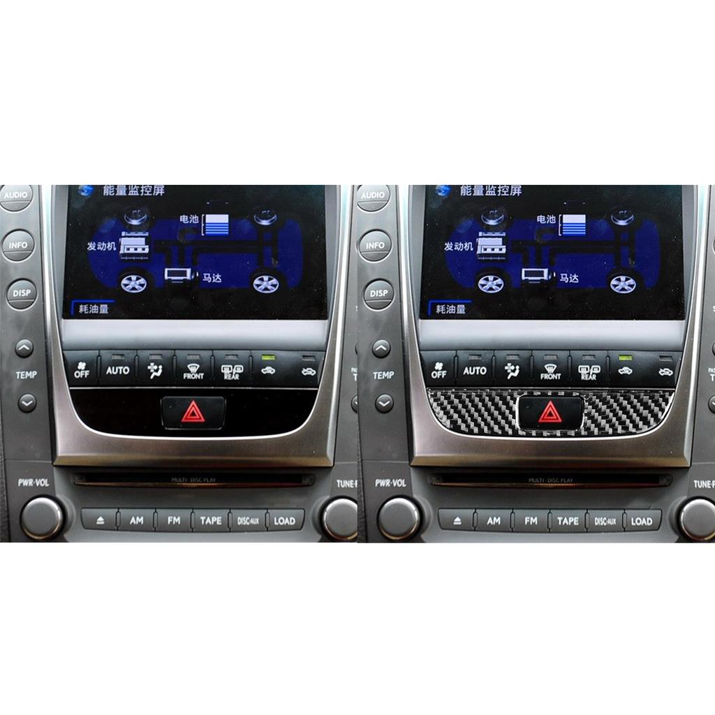 Для Lexus GS 2006 2007 2008 2009 2010 2011 аксессуары автомобильные наклейки из углеродного волокна для салона кондиционера