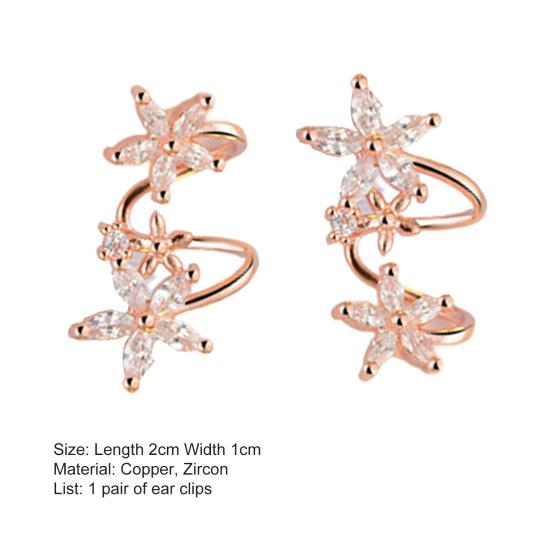 Шикарные женские зажимы для ушей, нестандартные, элегантные, декоративные