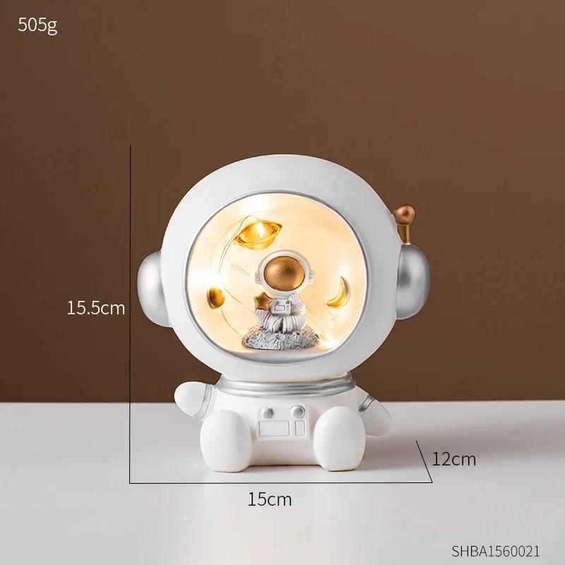 Домашний декор Копилка Креативная смоляная детская копилка Подарок на день рождения астронавт Копилка Детская копилка Декор для рабочего стола Украшения