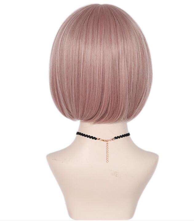 Аниме короткий парик косплей Danganronpa Ruruka Andoh костюм Dangan Ronpa термостойкие синтетические волосы Ruruka Andoh женские парики