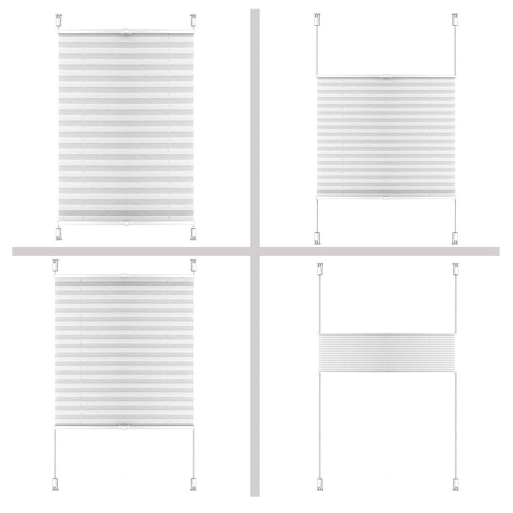1 комплект кронштейнов для плиссированных жалюзи, комплекты аксессуаров, простая установка, зажим для рулонных штор, запасные части для ремонта оконных жалюзи