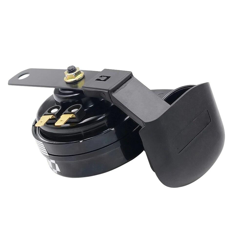 12 В водонепроницаемый воздушный рожок в форме улитки, супер громкий 130 дБ 510 Гц, электрический звуковой сигнал в виде улитки для автомобиля, мотоцикла, грузовика