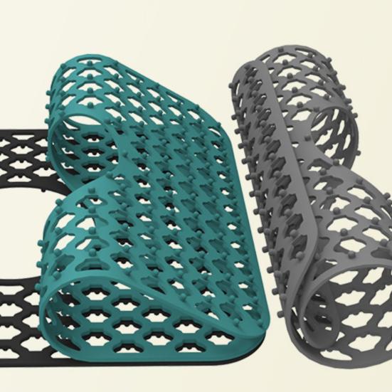 Sink Protector Mat Non Slip Heat Insulation Silicone Sink Protector Dishwashing Mat Kitchen Accessories for Dining Room