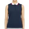 Galleria G Fore Pore Golfwear Женская футболка без рукавов G4lf22k127 TwlT