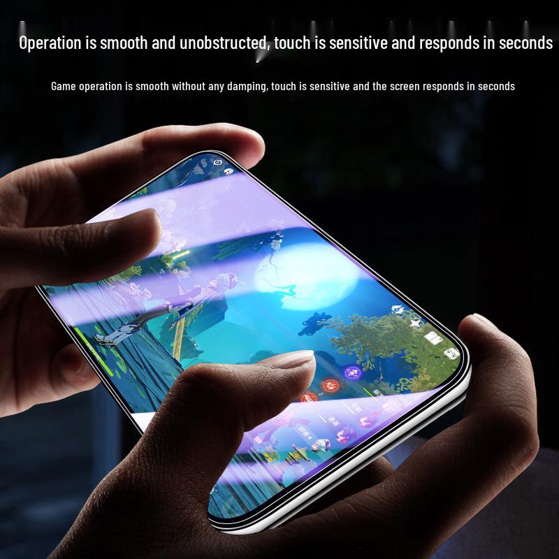 Закаленное стекло с защитой от синего света для Honor 20/20pro - Совместимо с 5G, Без белых краев, Защитное стекло для экрана мобильного телефона