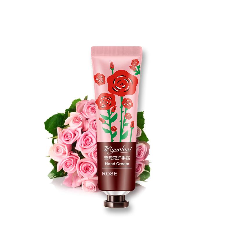 Крем для рук с растительным ароматом 30 г Увлажняющий Нежирный Цветок Гардении Увлажняющий Освежающий