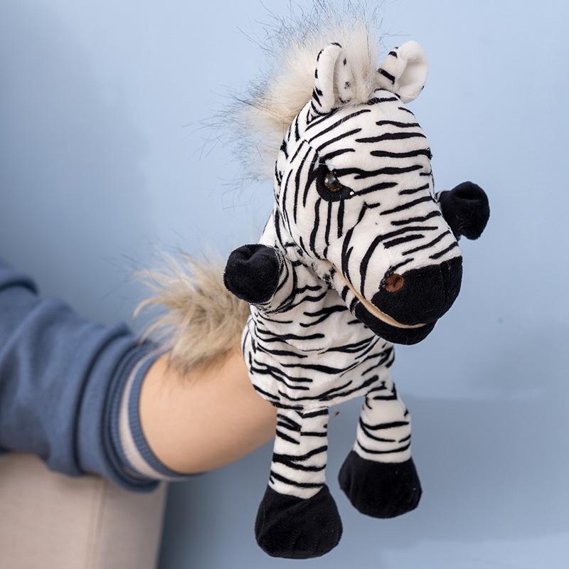 Children's Toys Ventriloquist Children's Plush Toys Animals Open Mouth Hand Puppets Birthday Gifts Girls Parent-child Games Dolls Dolls
