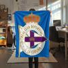 Фланелевое одеяло с принтом «Депортиво Ла-Корунья», Высококачественное, Удобное для всех сезонов, Декор для дома, Тепло и Уют
