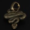 1Pc Brass Snake Key Ring Boa Key Chain Outdoor Small Accessories Car Hanging