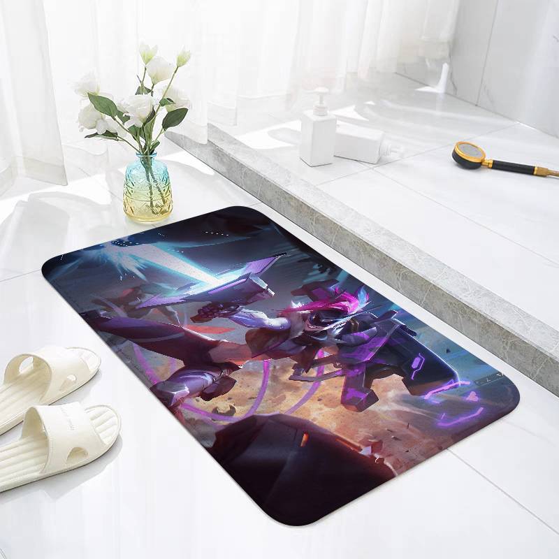 L-LoL-J-Jinx-Runaway Loli Коврик Для Гостиной Подушки Современный Мягкий Пушистый Домашний Ковер Для Детской Комнаты Игровой Ковер