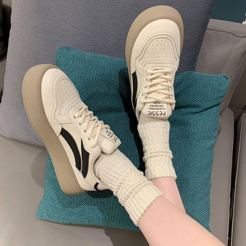 Платформа с цветовой блокировкой Немецкие тренировочные кроссовки женские весенние новые универсальные повседневные спортивные кеды ins