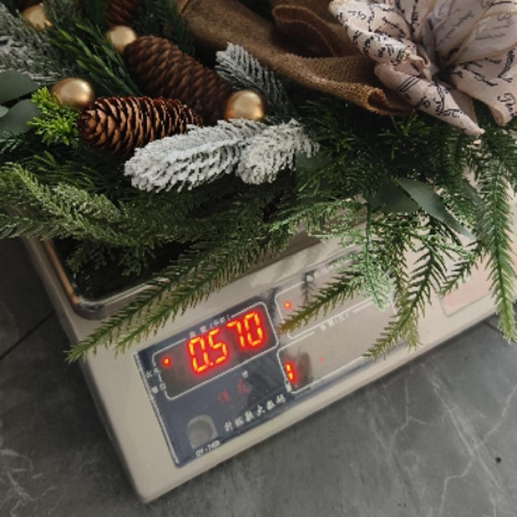 Рождественский венок из сосновых шишек и колокольчиков, Рождественский подвесной венок на дверь, Украшение на Рождество