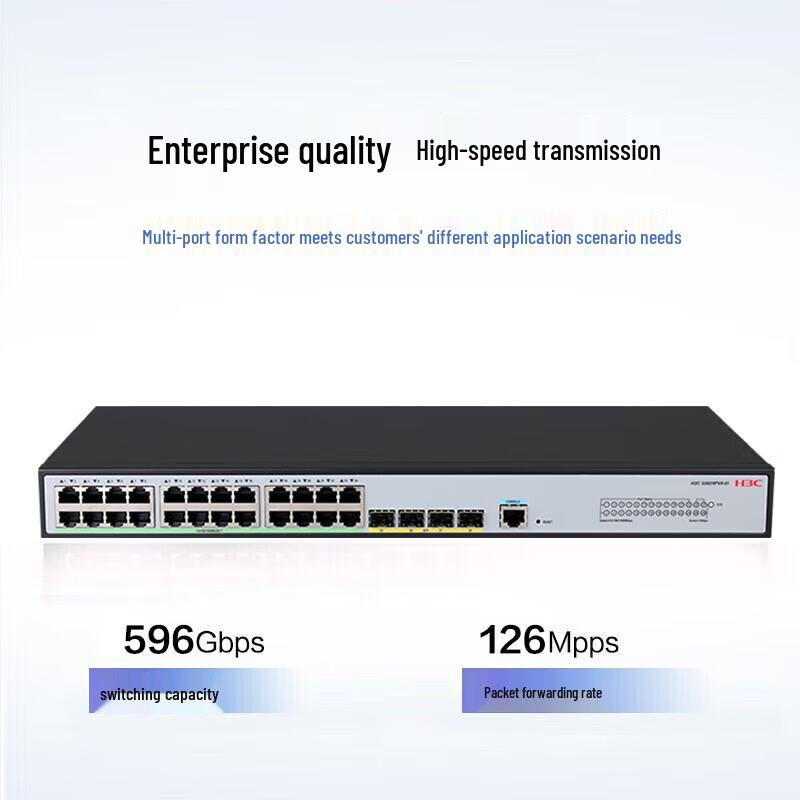 H3C S5024PV6-EI 24-Port Gigabit Managed Ethernet Switch