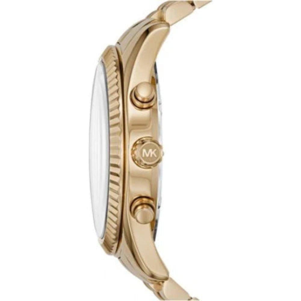 Michael Kors Мужские часы MK8446 Золотой хронограф Lexington