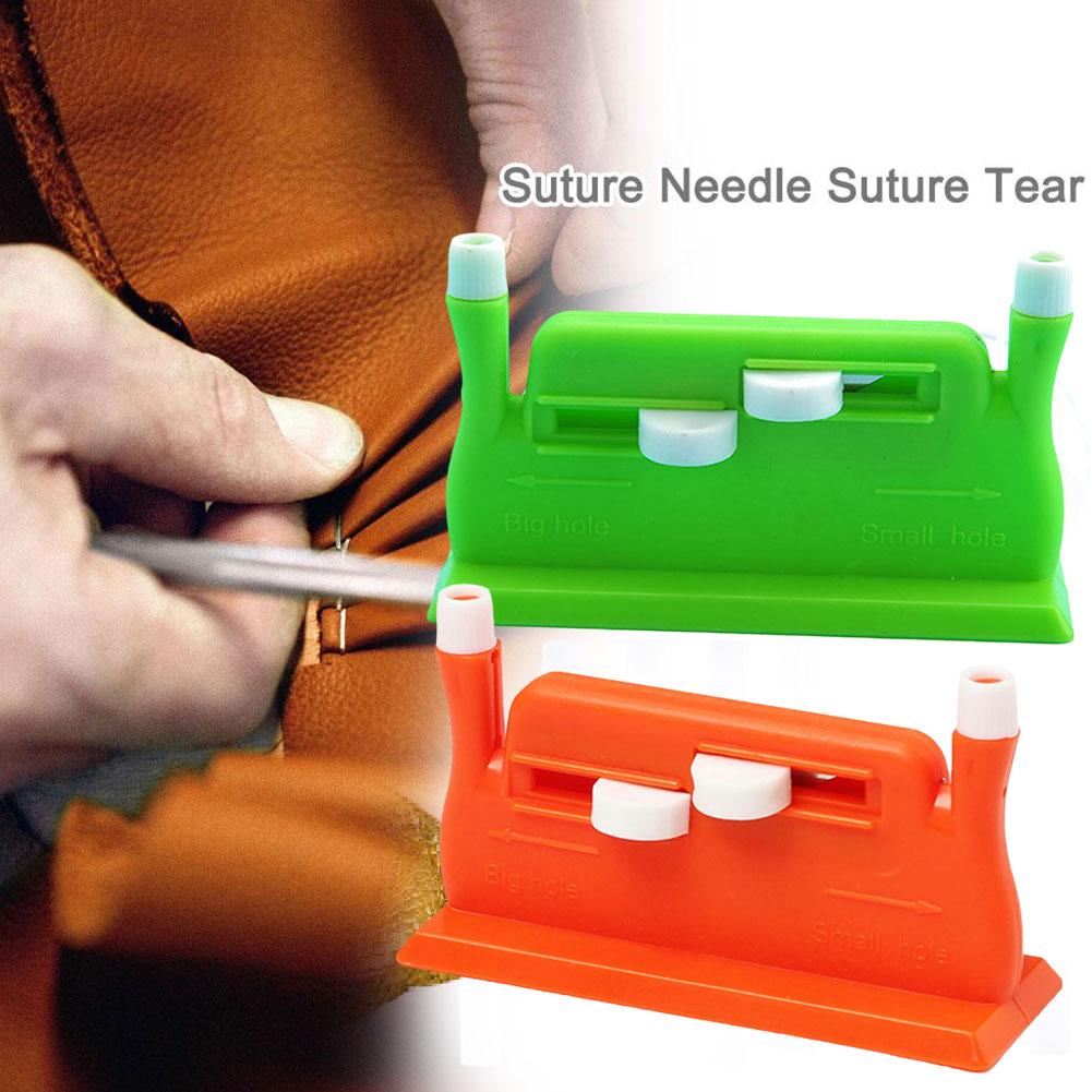 1Pc Simple Needle Threader Automatic Double Headed Tool Artifact Sewing Parts Piercing Sewing D S9B5